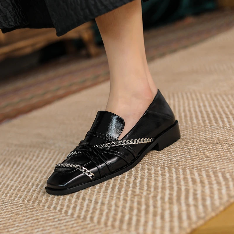 Square-Toe Loafer (Ingrid)