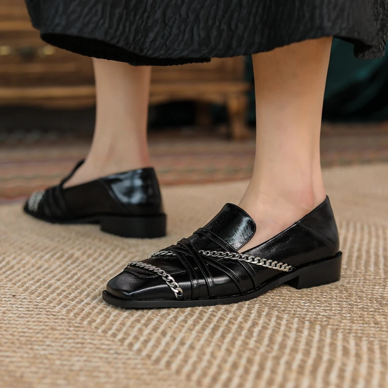 Square-Toe Loafer (Ingrid)