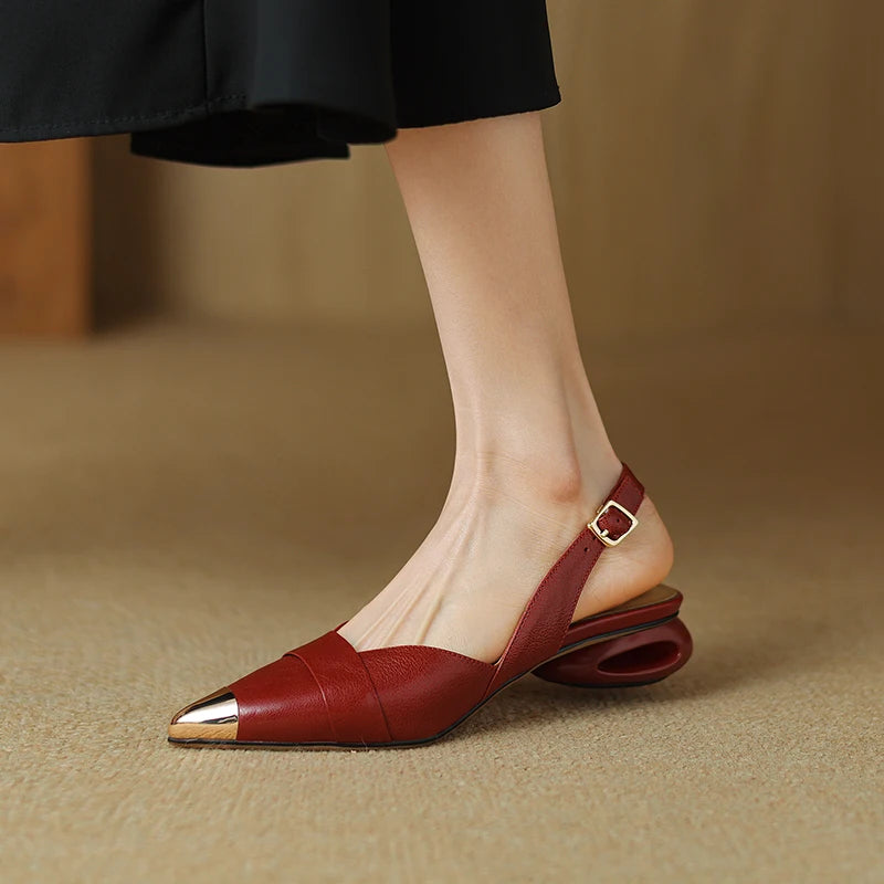 Pointed-Toe Sandal (Alice)