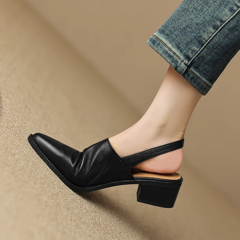 Pointed-Toe Sandal (Petra)
