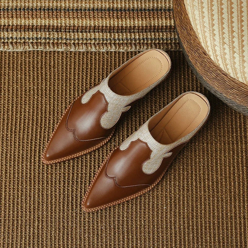 Pointed-Toe Mule (Odessa)