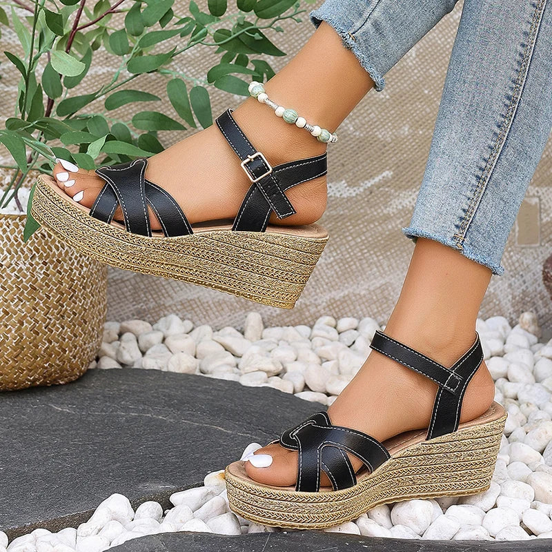 Round-Toe Wedge (Gaia)
