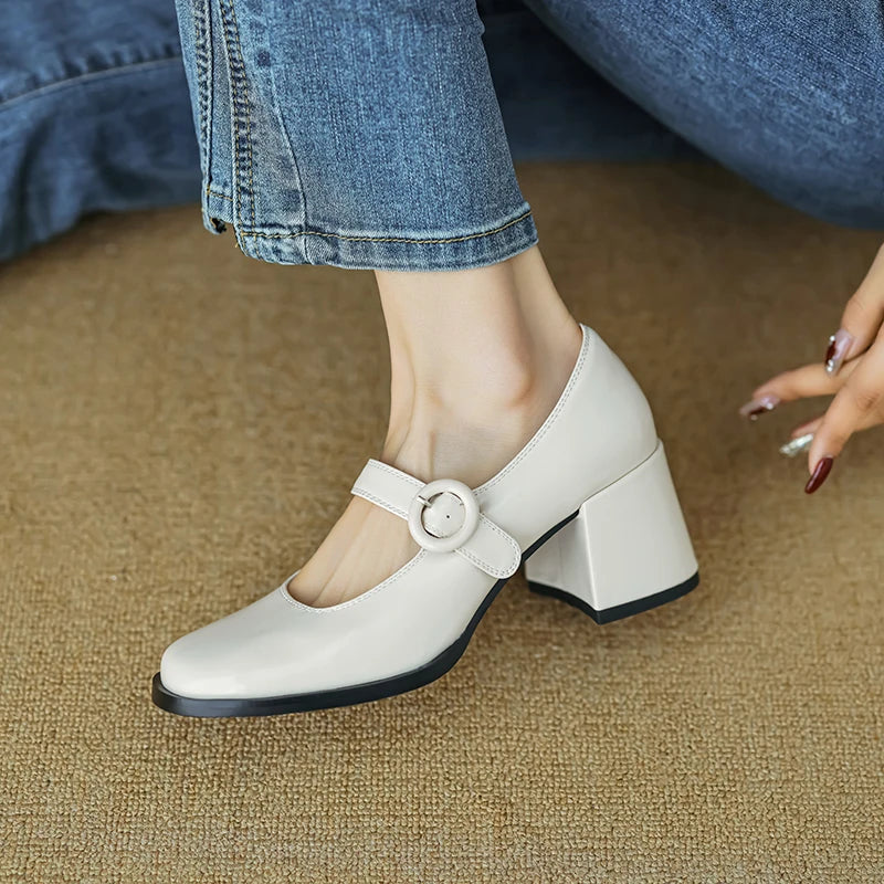 Round-Toe Mary-Jane (Eloise)