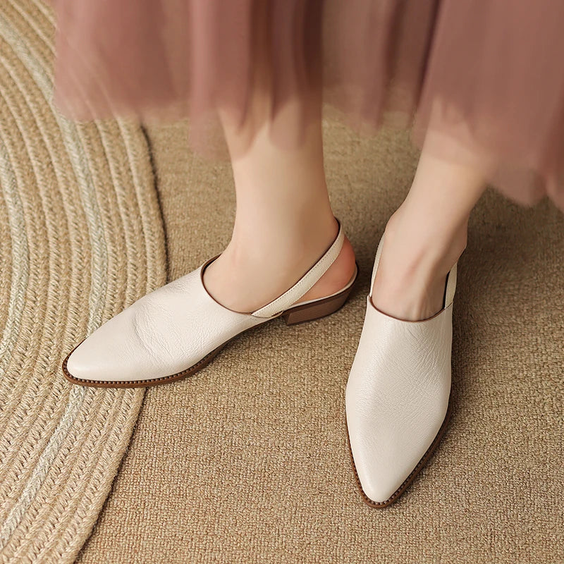 Pointed-Toe Sandal (Petra)