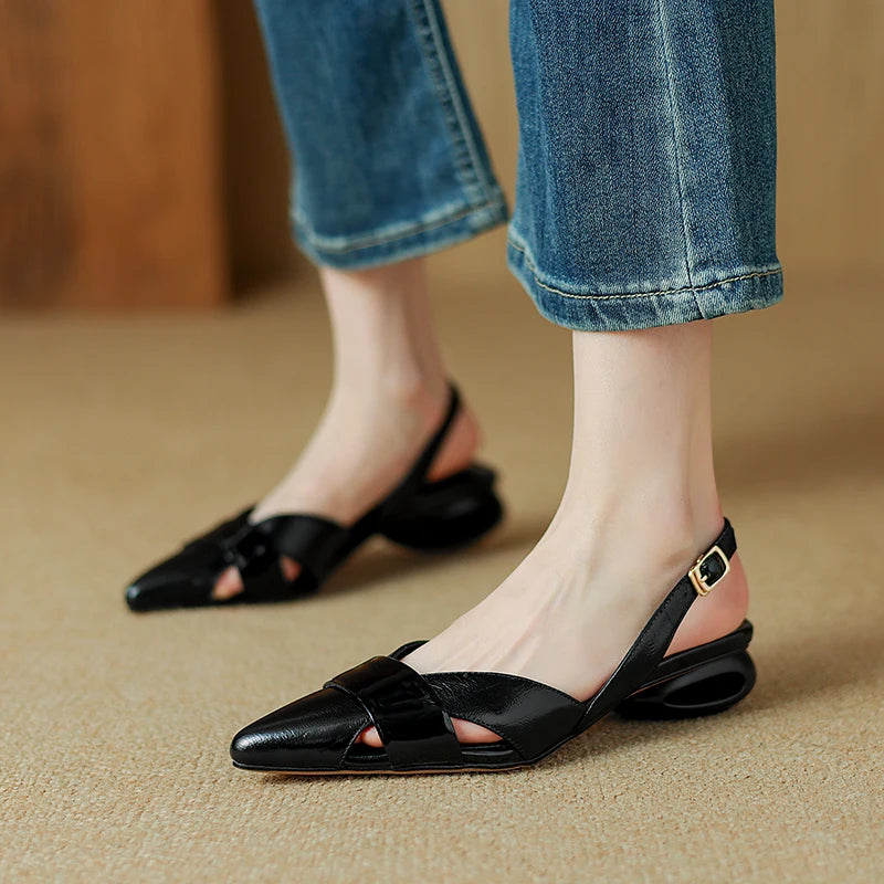 Pointed-toe Sandal (Valentina)