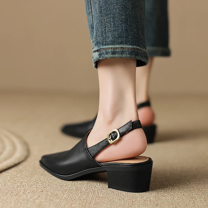 Pointed-Toe Sandal (Petra)