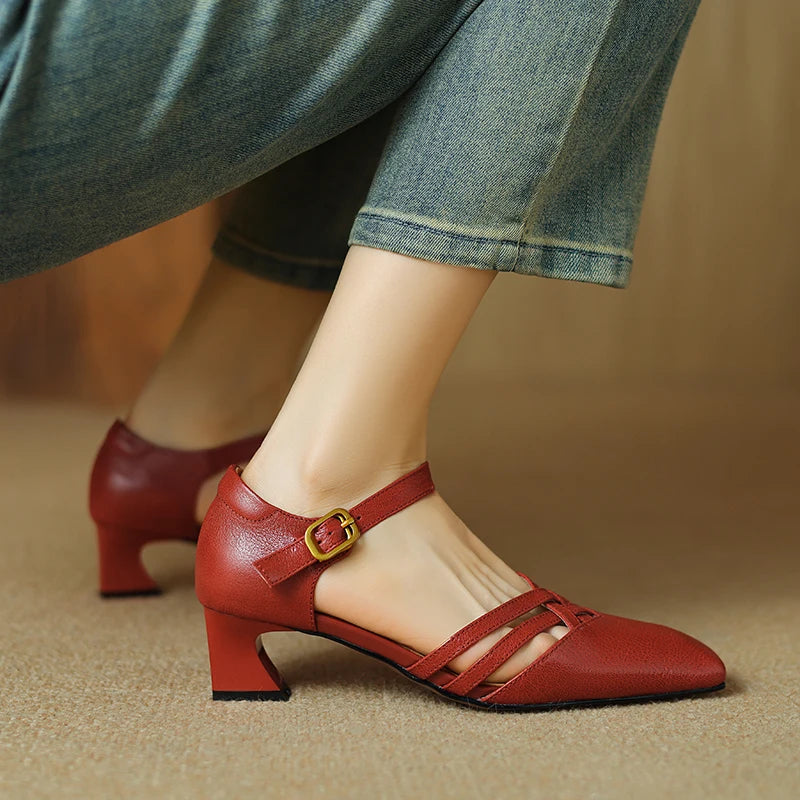 Pointed-Toe Sandal (Vena)