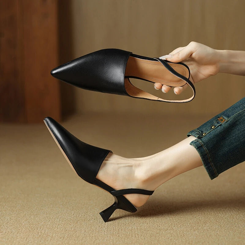 Pointed-Toe Heel (Olesya)