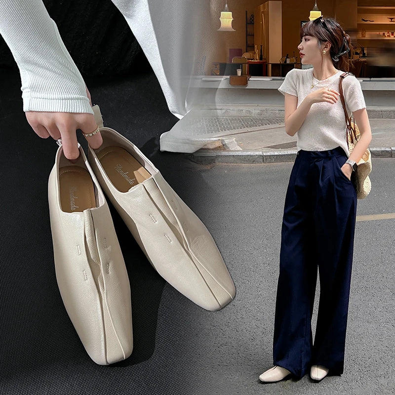 Square-Toe Slip-on (Odetta)