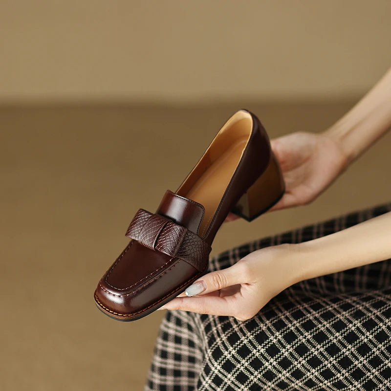 Square-Toe Loafer (Reva)