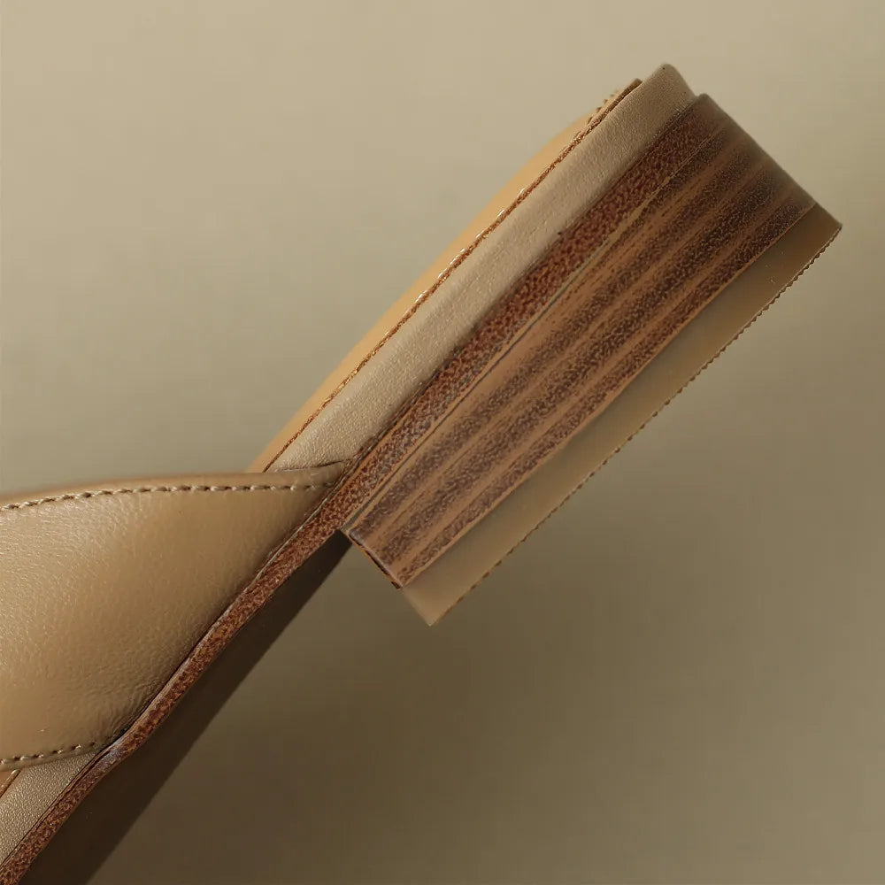 Round-Toe Mule (Amara)