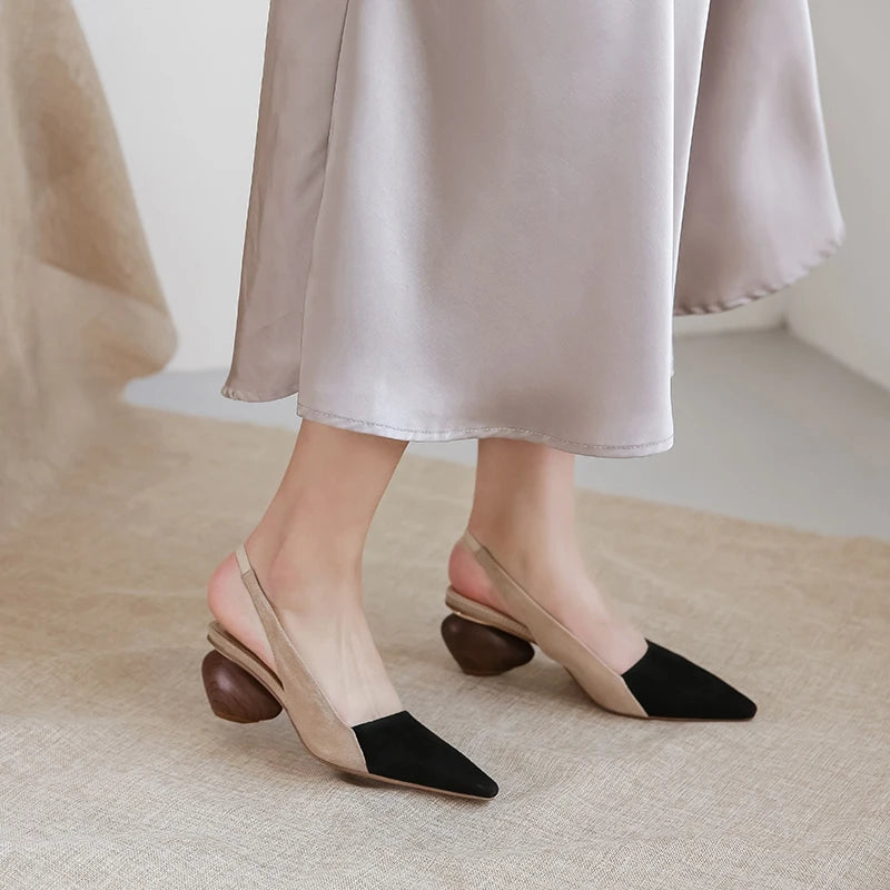 Pointed-Toe Heel (Cleo)