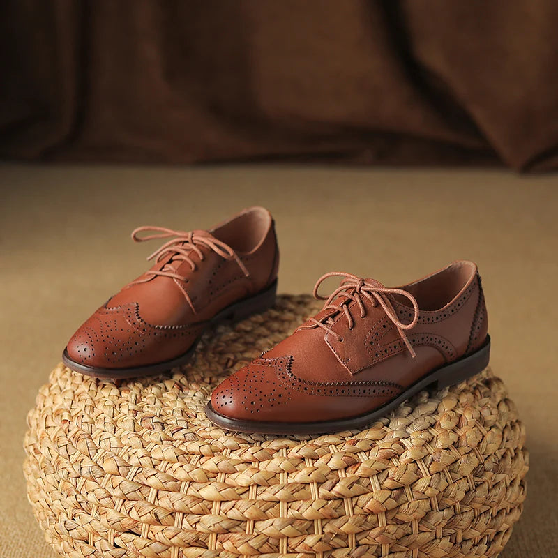 Round-Toe Lace-up (Frances)
