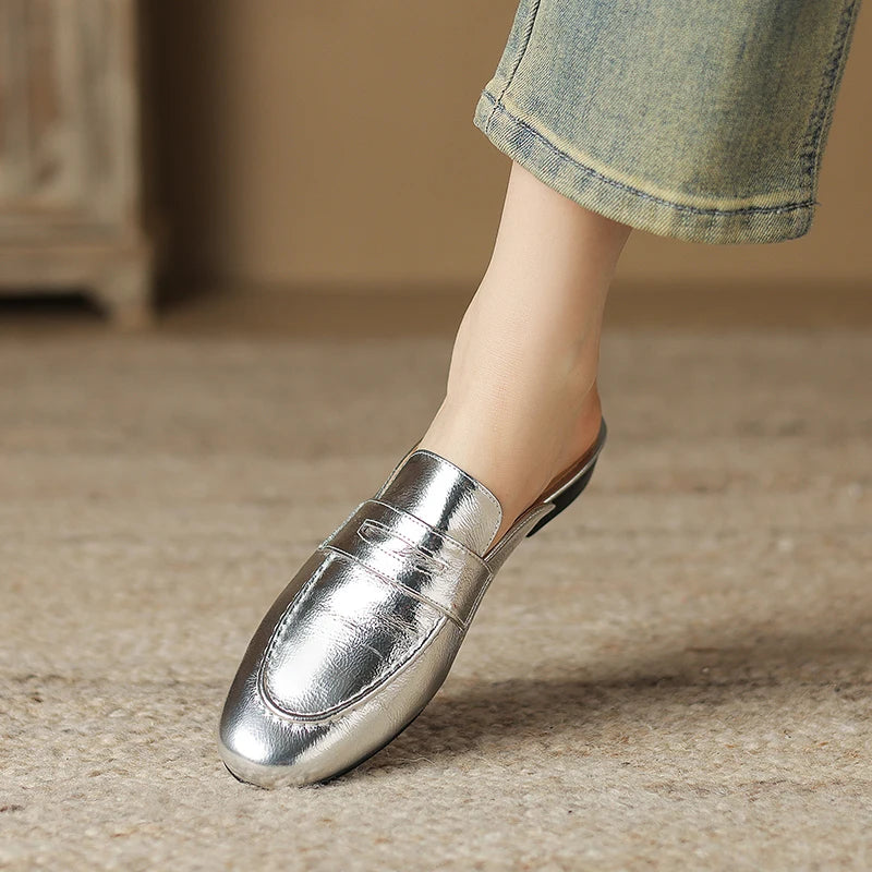 Round-Toe Mule (Darlene)
