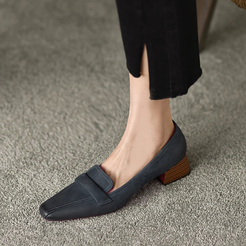 Pointed-Toe Loafer (Ember)