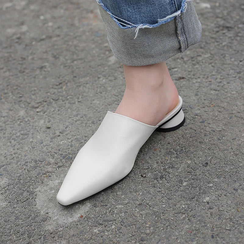 Pointed-Toe Mule (Kiana)