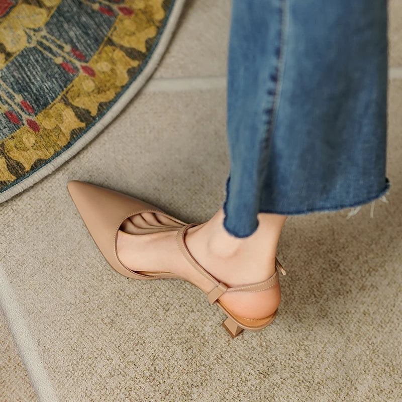Pointed-Toe Heel (Talia)