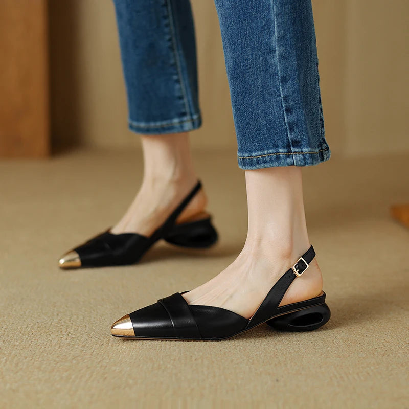 Pointed-Toe Sandal (Alice)