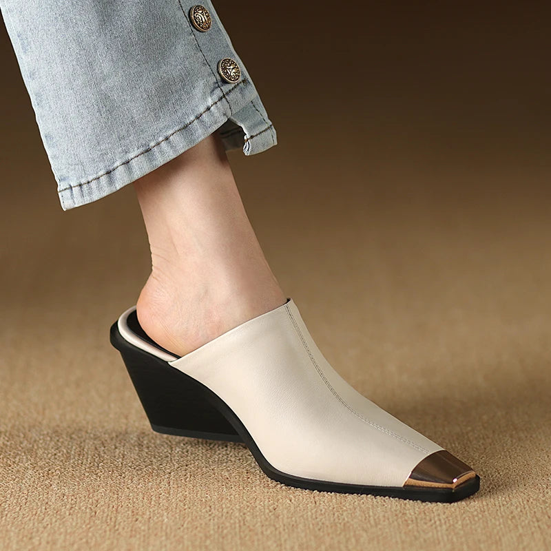 Pointed-Toe Mule (Melanie)
