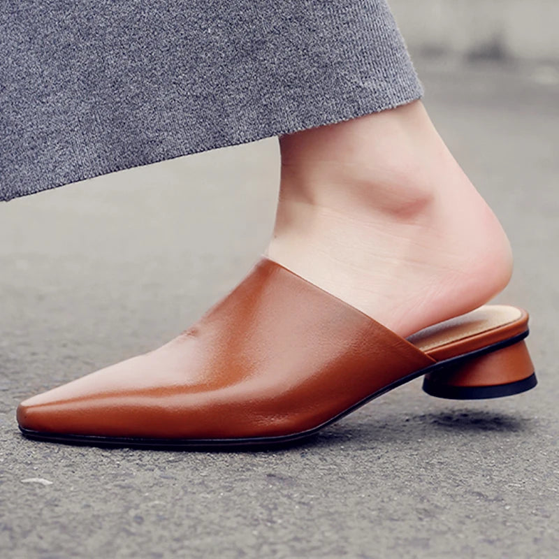 Pointed-Toe Mule (Kiana)