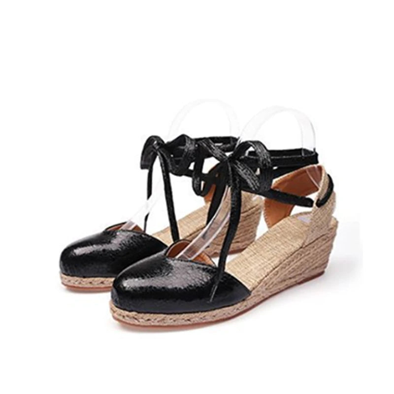 Round-Toe Espadrille (Maya)