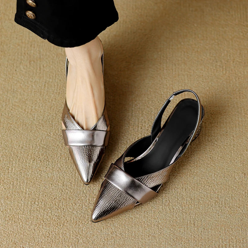 Pointed-Toe Sandal (Vita)