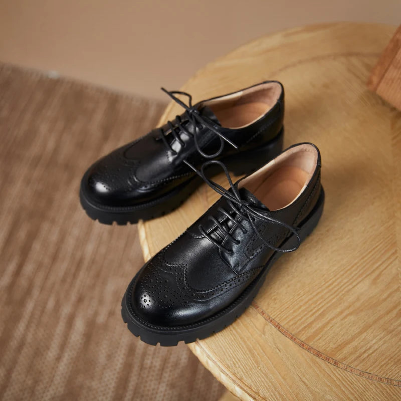 Round-Toe Lace-up (Marcie)