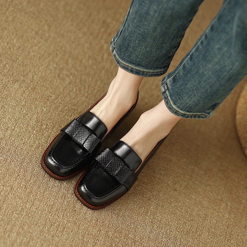 Square-Toe Loafer (Reva)