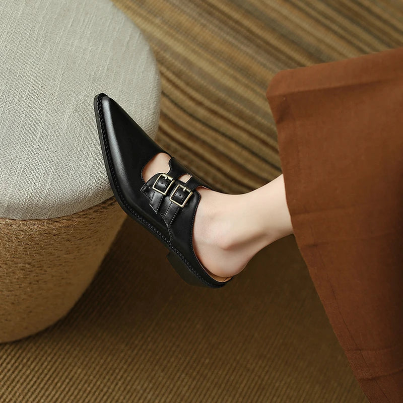 Pointed-Toe Mule (Sharon)