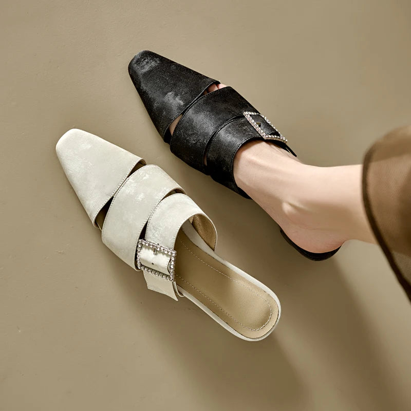 Pointed-Toe Mule (Daphne)