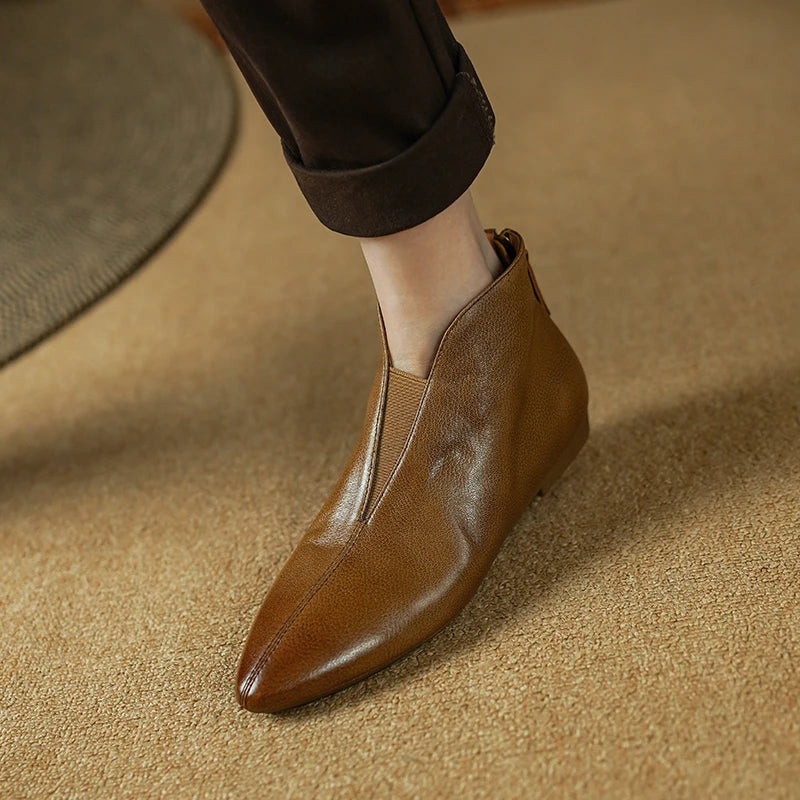 Pointed-Toe Ankle Boot (Rani)