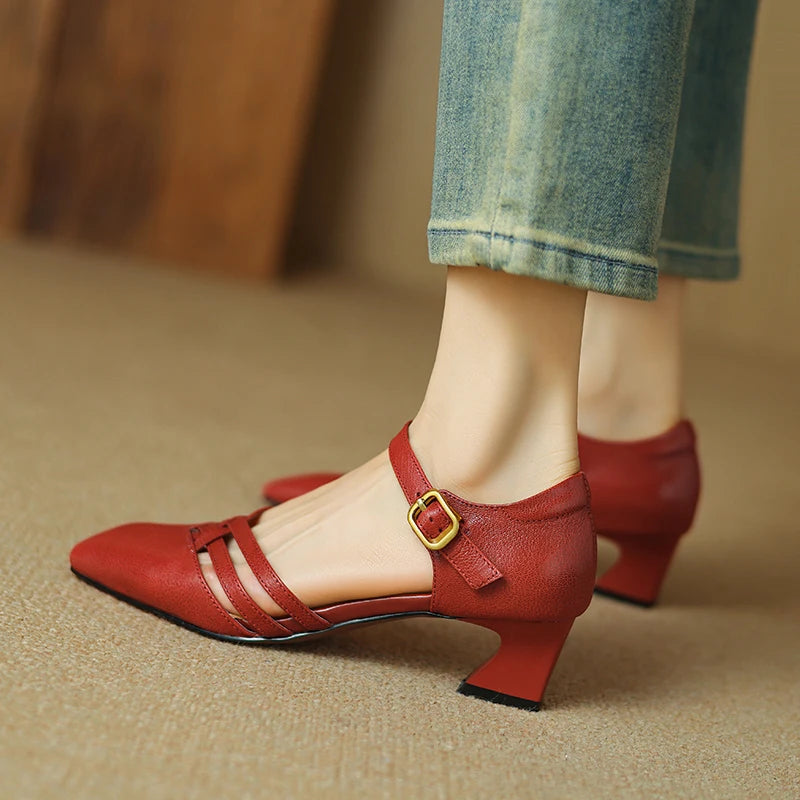 Pointed-Toe Sandal (Vena)