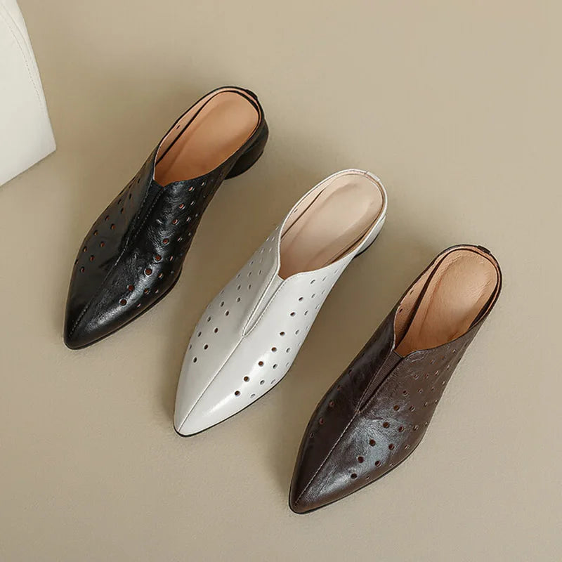 Pointed-Toe Mule (Scarlett)