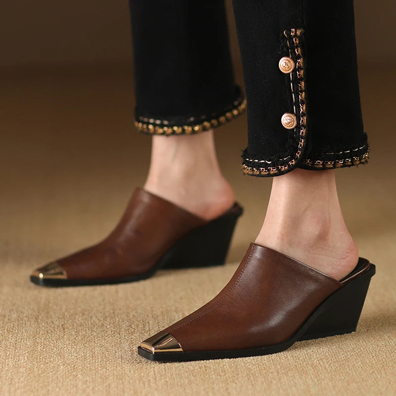 Pointed-Toe Mule (Melanie)