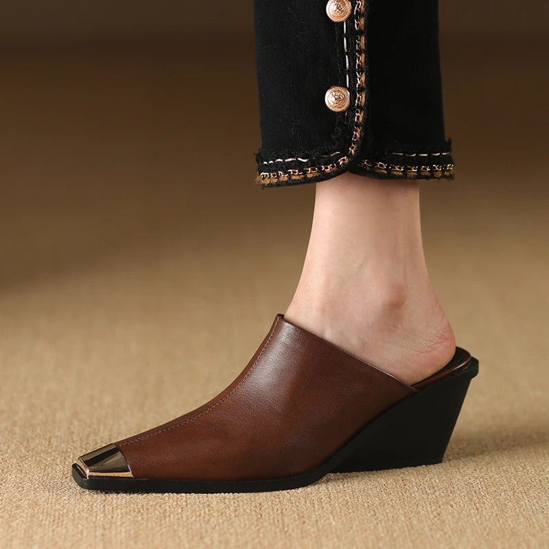 Pointed-Toe Mule (Melanie)