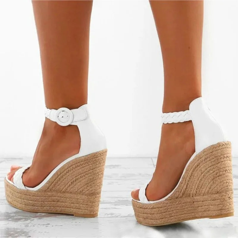 Round-Toe Espadrille (Ursula)