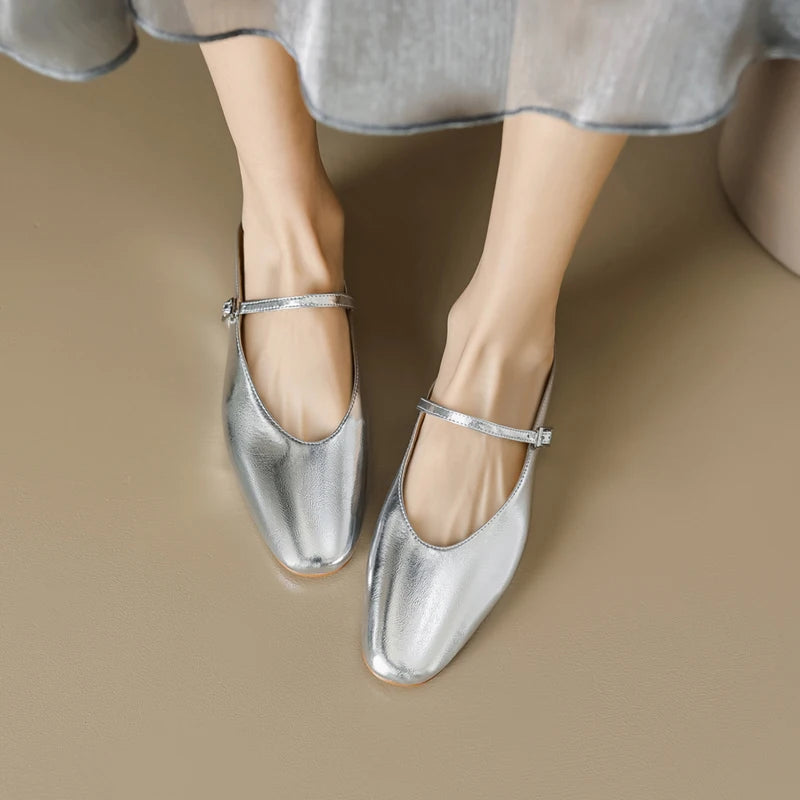 Round-Toe Mary-Jane (Gretchen)
