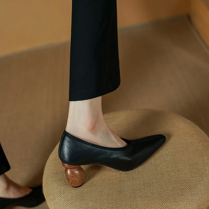 Pointed-Toe Heel (Quyn)