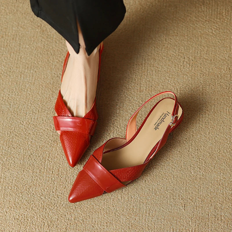 Pointed-Toe Sandal (Vania)
