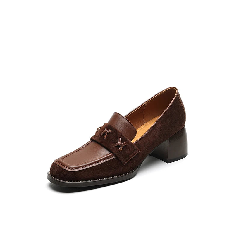Square-Toe Loafer (Judith)