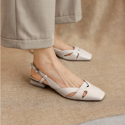 Square-Toe Sandal (Irma)
