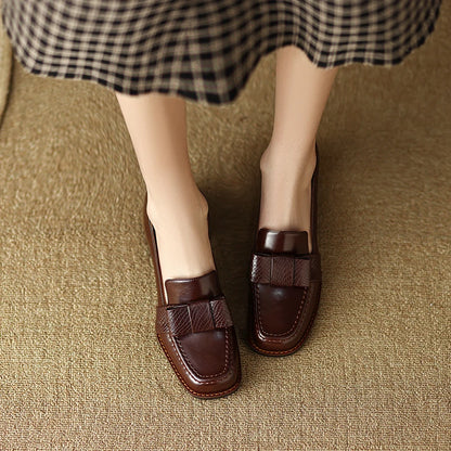 Square-Toe Loafer (Reva)