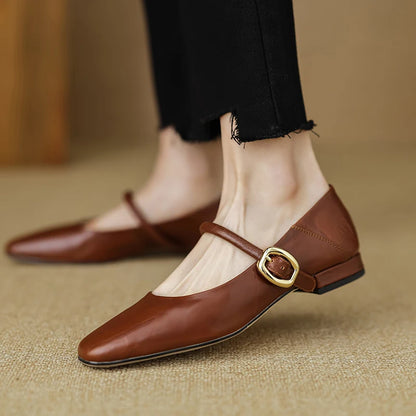 Square-Toe Mary-Jane (Oriana)