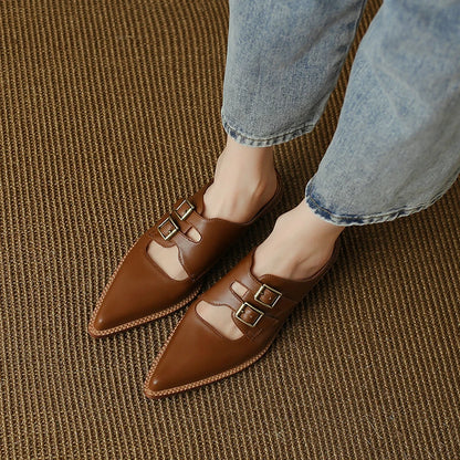 Pointed-Toe Mule (Sharon)