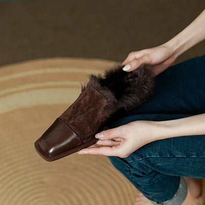 Square-Toe Mule (Zulema)
