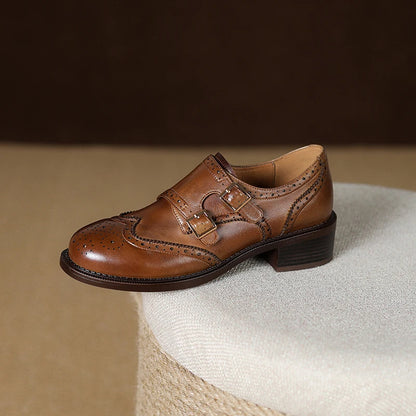 Round-Toe Oxford (Stella)