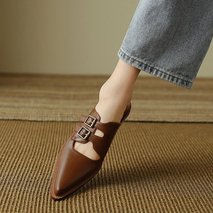 Pointed-Toe Mule (Sharon)
