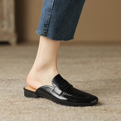 Round-Toe Mule (Darlene)