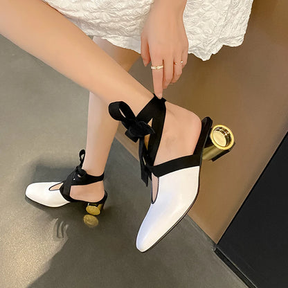 Round-Toe Heel (Sophia)