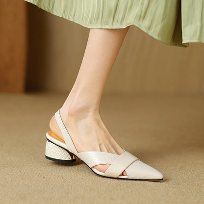Pointed-Toe Sandal (Vita)